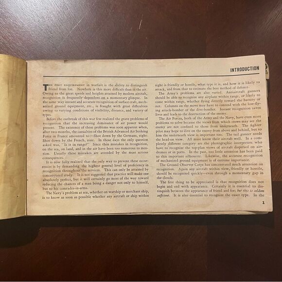 WWII Aircraft FM 30-30/Navy Dept BUAER 3 Recognition Pictorial Manual dated 1943 - Picture 5 of 16